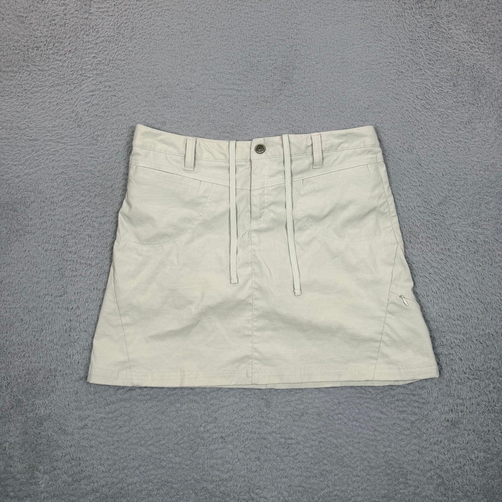 Athleta Stone Beige Hiking Skort Size 6 Utility Trail Skirt Style 773823 sport
